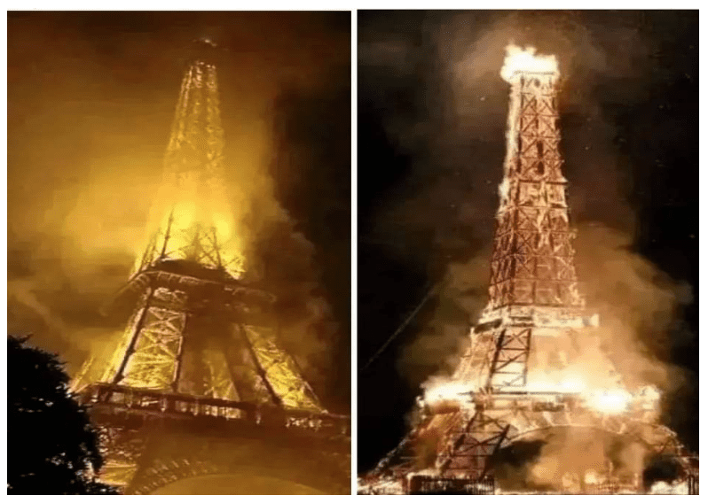 Eiffel Tower Fire Rumors Debunked Amidst Tense Protests In France   Screenshot 2023 07 04 At 1.24.43 AM 