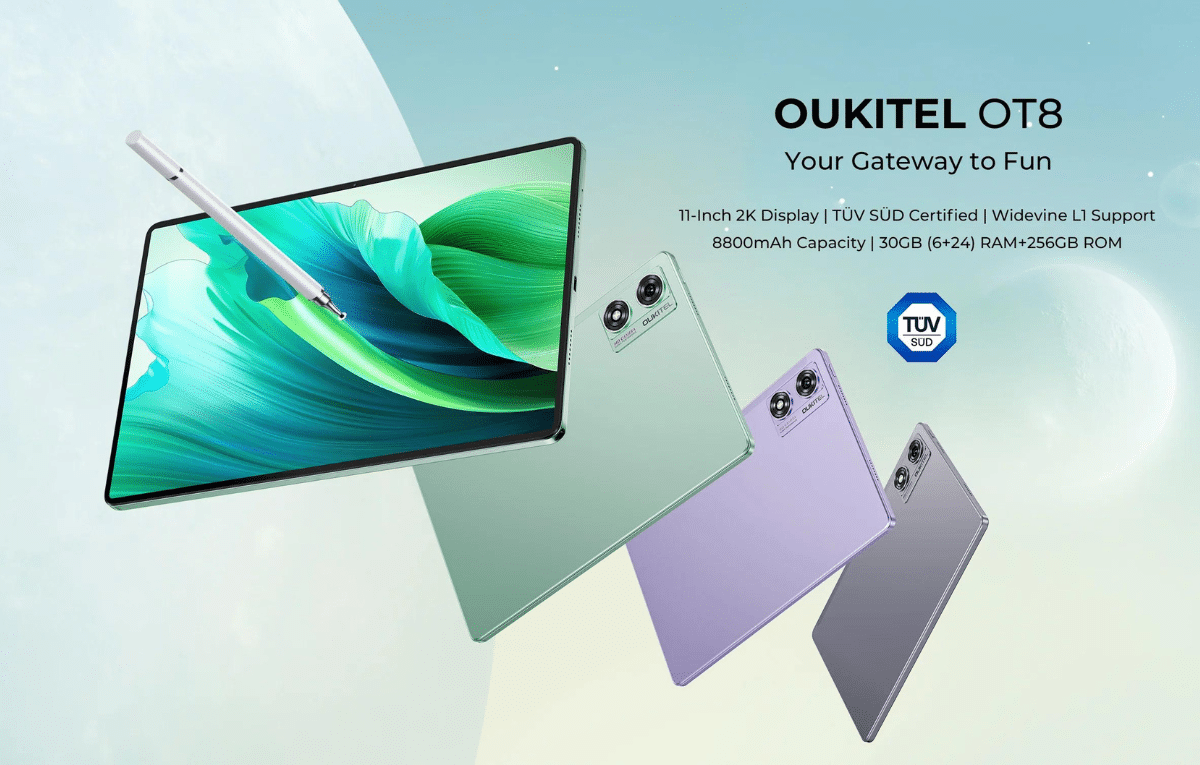 OUKITEL OT8 Smart Tablet - Purchase Online