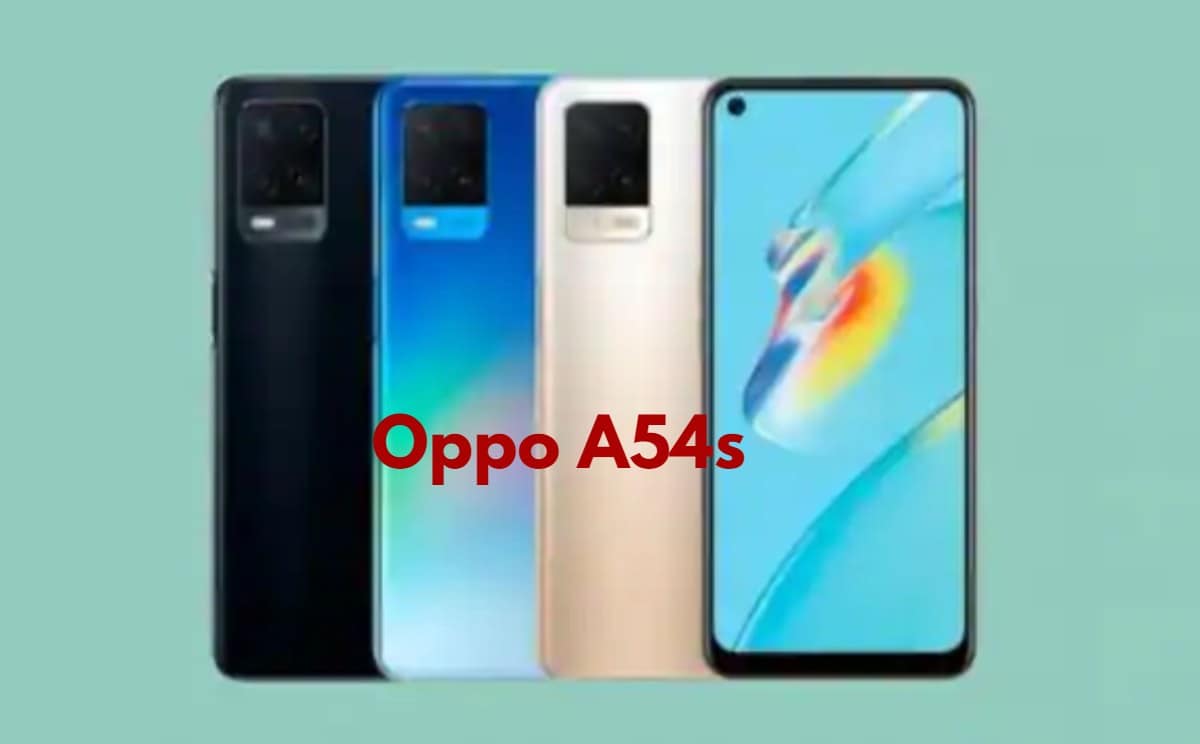 Leaked first pictures of the upcoming Oppo A54 phone reveal some details of the specifications of the device