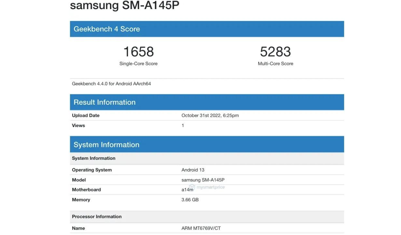 سامسونج Samsung Galaxy A14 5G 