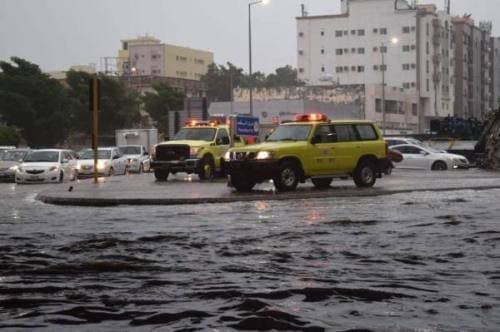 أمطار جدة، تعليق الدراسة