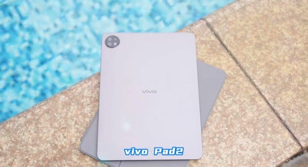 Live images of the Vivo Pad2 reveal the device's design and some of its details 