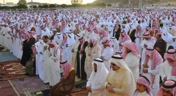 موعد صلاة عيد الفطر المبارك لهذا العام 1444 هـ، في جميع مناطق المملكة