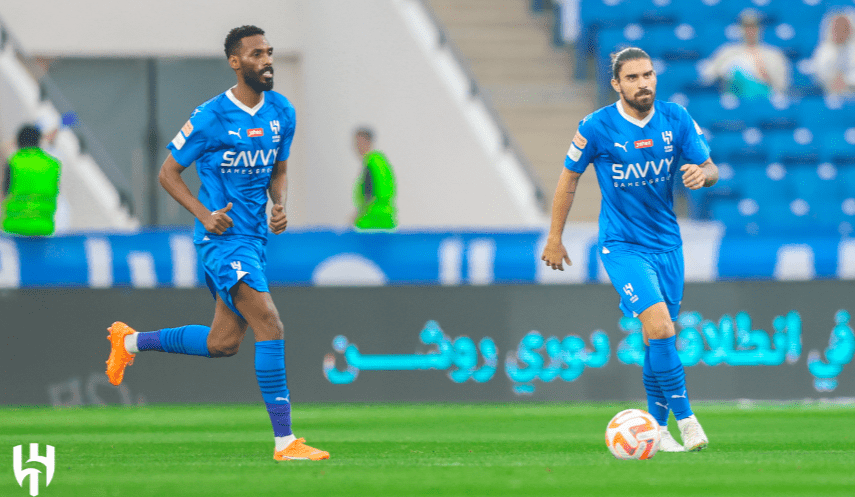 من حساب نادي الهلال على تويتر