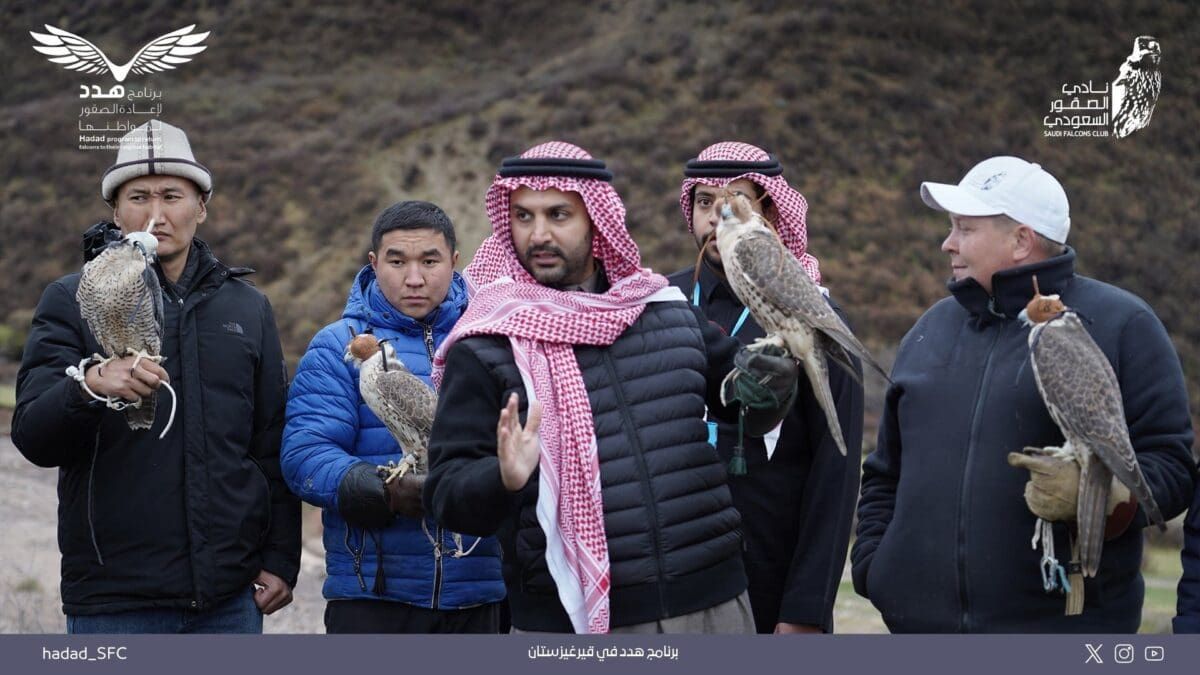 نادي الصقور السعودي ينفذ المرحلة الأولى للإطلاق الخارجي في قرغيزستان