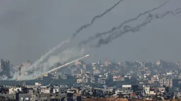 ضربات جوية على كيبوتس نيريم في غلاف غزة