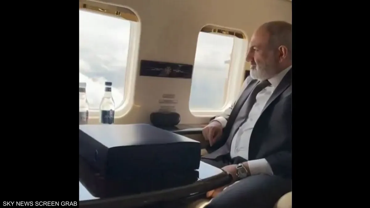 بالفيديو: هبوط اضطراري لمروحية رئيس وزراء أرمينيا
