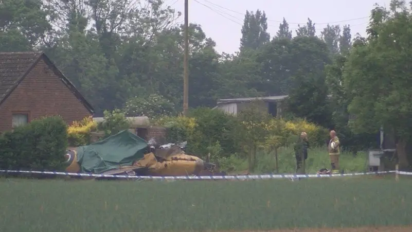 بالفيديو: وفاة طيار بريطاني في تحطم الطائرة النادرة سبيتفاير