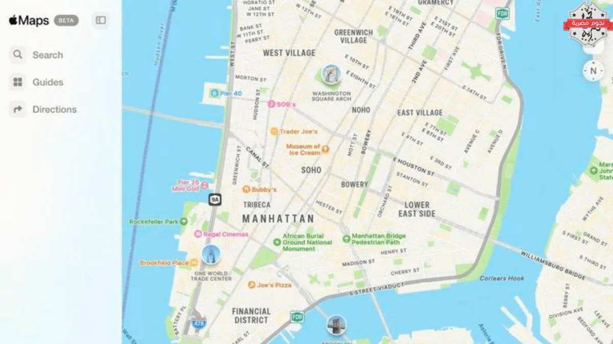 إطلاق Apple Maps على الويب: دليل لاستخدام النسخة التجريبية وميزاتها