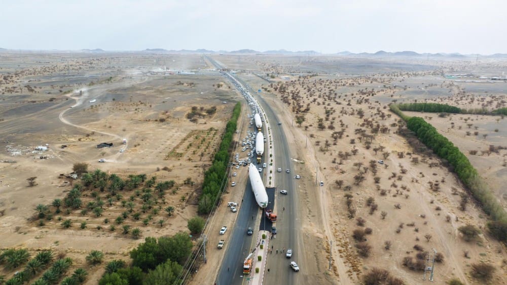 رحلة برية غير مسبوقة: الخطوط الجوية السعودية تنقل طائراتها العملاقة من جدة إلى الرياض عبر البر لتتحول إلى معالم ترفيهية مبهرة في موسم الرياض