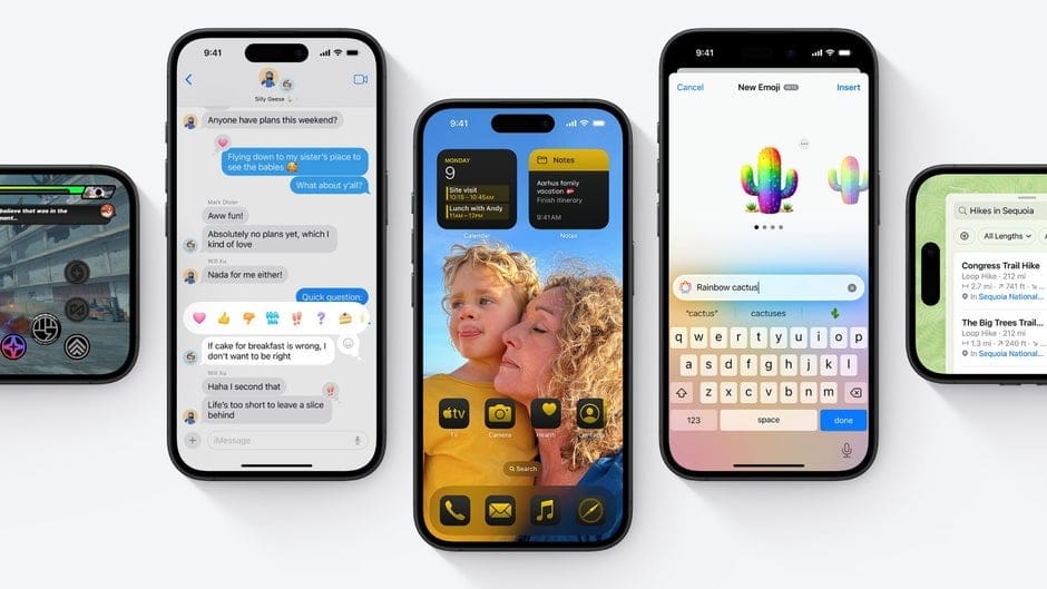 آبل تطلق ميزات الذكاء الاصطناعي تدريجيًا في iOS 18