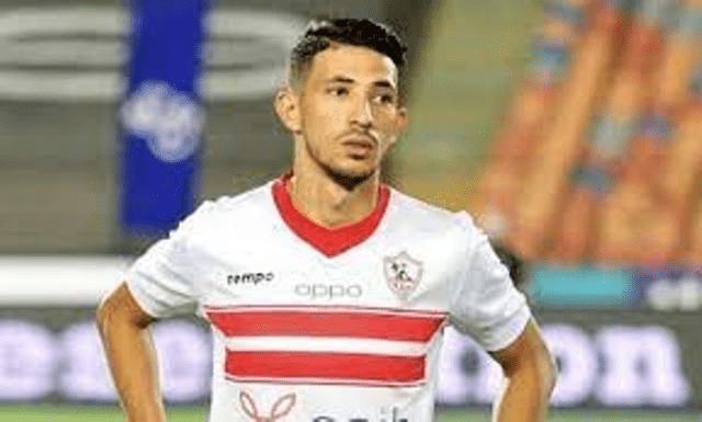 احمد فتوح بقميص الزمالك في الملعب المصدر موقع الجمهورية اون لاين