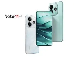 شاومي تستعد لإطلاق هاتف Redmi Note 14 5G عالمياً أداء قوي بسعر تنافسي