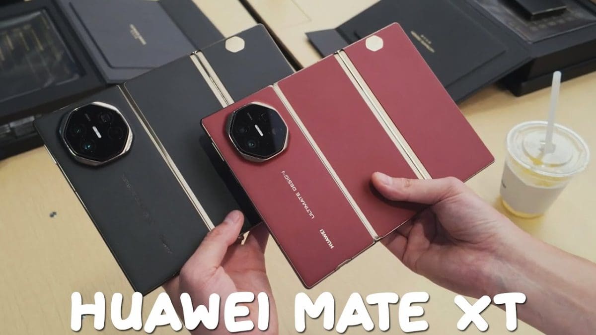 نتيجة صادمة لعملاق هواوي هاتف Huawei Mate XT بعد تعرضه لاختبار المتانة